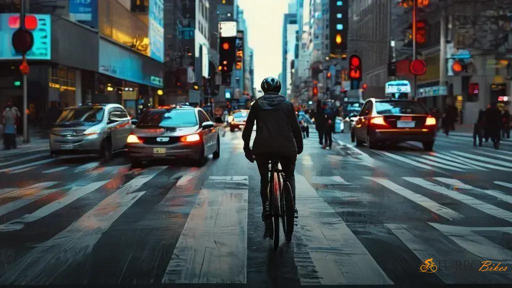  Atenção a pontos cegos, portas de carros e cruzamentos