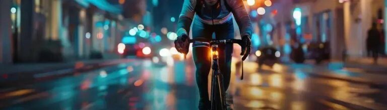 Dicas para Pedalar à Noite com Segurança